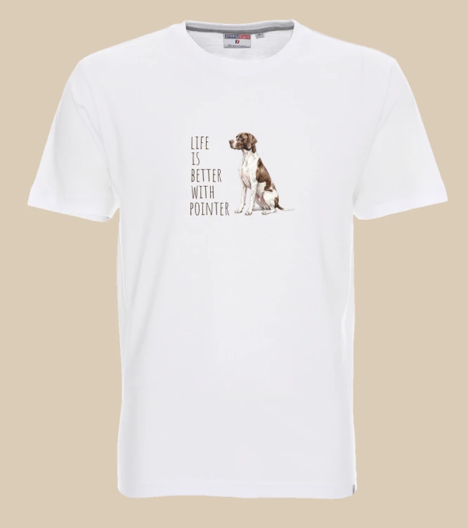 Life Is Better With Wyżeł T-shirt