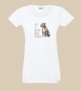 Life Is Better With Pitbull T-shirt