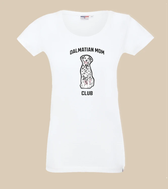 Dalmatyńczyk Mom Club T-shirt