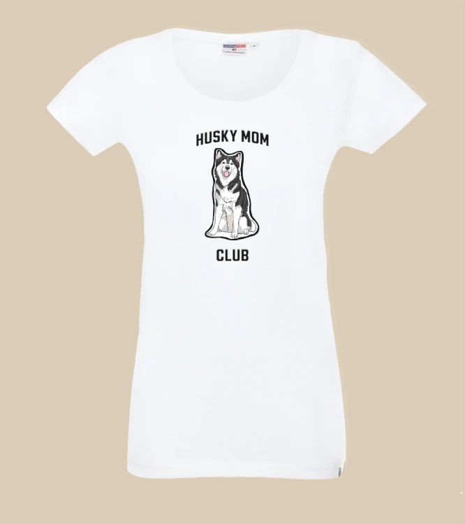 Husky Mom Club T-shirt