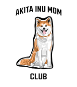 Akita Inu Mom Club T-shirt