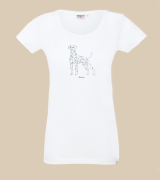 Dalmatyńczyk Outline T-shirt