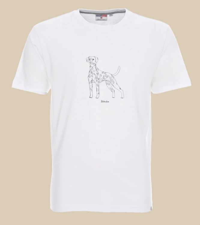 Dalmatyńczyk Outline T-shirt
