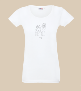 Husky Outline T-shirt