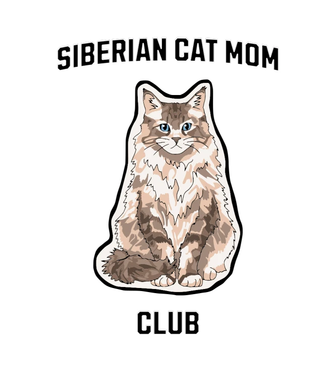Syberyjski Mom Club T-shirt