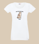 Szkocki Zwisłouchy Mom Club T-shirt