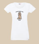 Cocker Spaniel Mom Club T-shirt