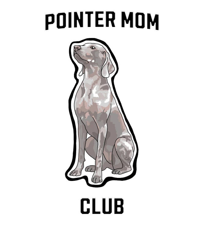 Wyżeł Mom Club T-shirt