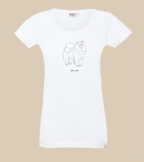 Chow Chow Outline T-shirt