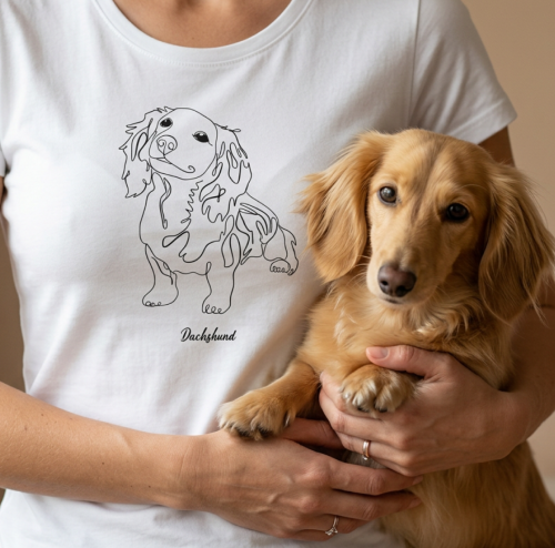 Jamnik Outline T-shirt