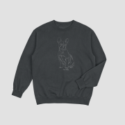 Buldog Francuski Outline Bluza unisex