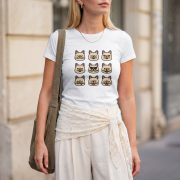 Buldog Francuski Emoji T-shirt