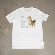 Life Is Better With Shiba Inu T-shirt
