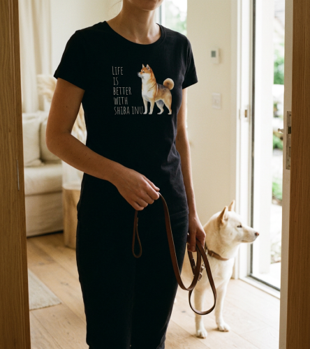 Life Is Better With Shiba Inu T-shirt