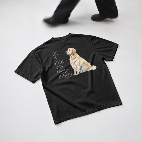 Life Is Better With Golden Retriever T-shirt