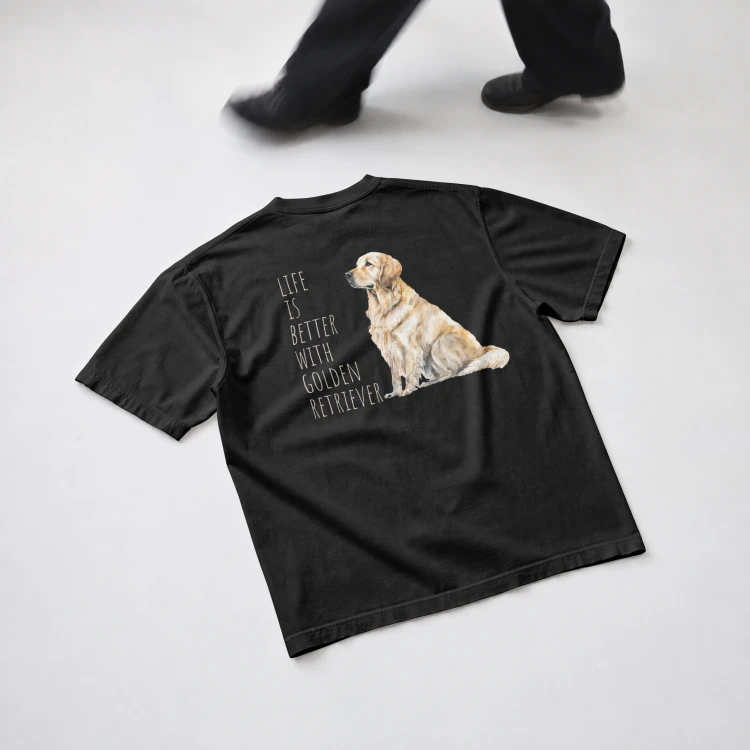 Life Is Better With Golden Retriever T-shirt