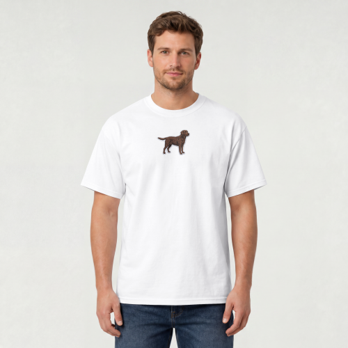 Labrador Naszywka T-shirt oversize