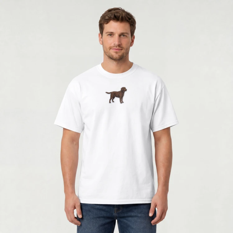 Labrador Naszywka T-shirt oversize
