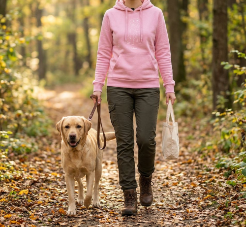 Labrador Outline Bluza z kapturem