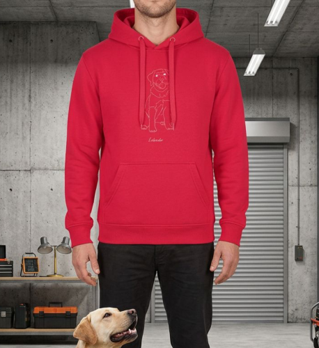 Labrador Outline Bluza z kapturem
