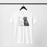 Life Is Better With Labrador T-shirt