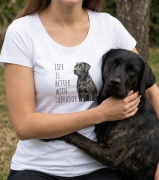 Life Is Better With Labrador 2 T-shirt