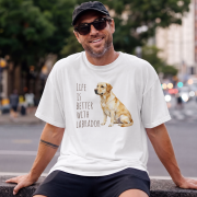 Life Is Better With Labrador 2 T-shirt