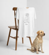 Labrador Outline T-shirt