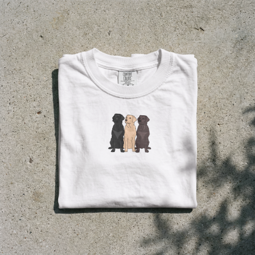 3 Labradory T-shirt