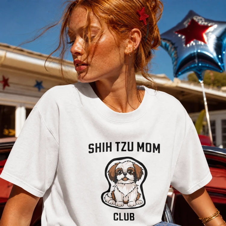 Shih Tzu Mom Club T-shirt