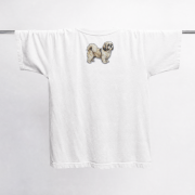 Shih Tzu Naszywka T-shirt oversize