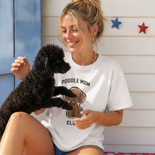 Pudel Mom Club T-shirt
