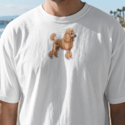 Pudel Naszywka T-shirt oversize