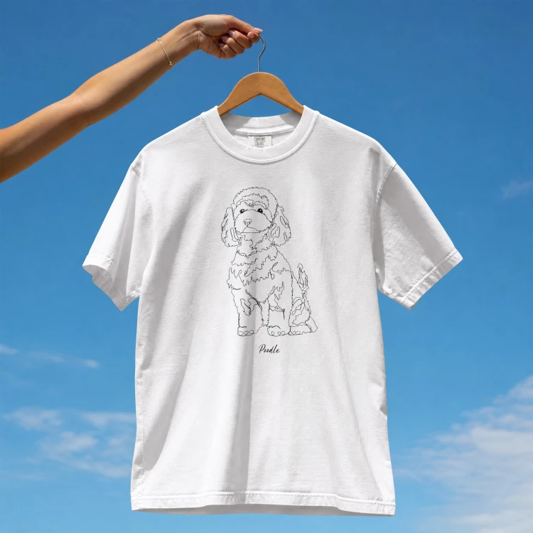 Pudel Outline T-shirt