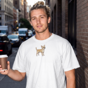Chihuahua Naszywka T-shirt oversize