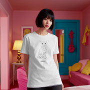 Chihuahua Outline T-shirt