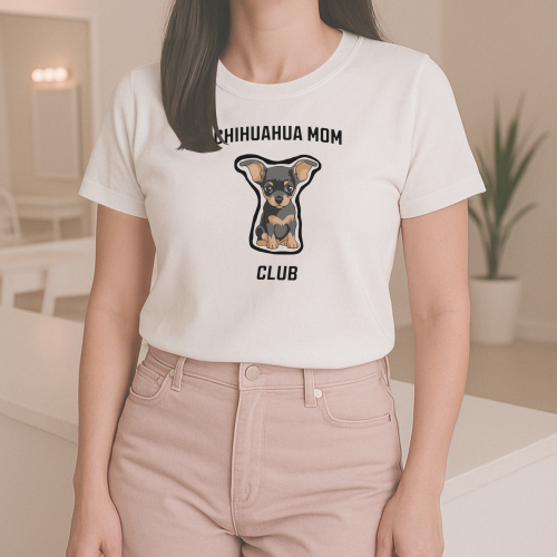 Chihuahua Mom Club T-shirt