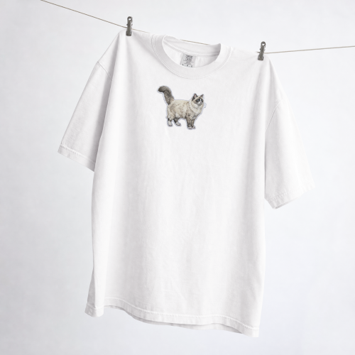 Ragdoll Naszywka T-shirt oversize