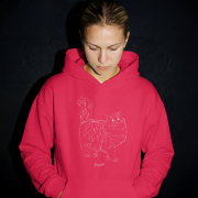 Ragdoll Outline Bluza z kapturem