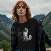 Life Is Better With Maine Coon T-shirt