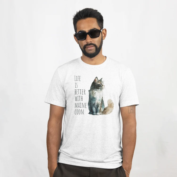 Life Is Better With Maine Coon T-shirt