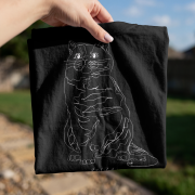 Brytyjski Krótkowłosy Outline T-shirt