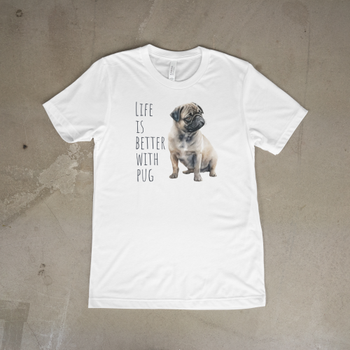 Life Is Better With Mops T-shirt