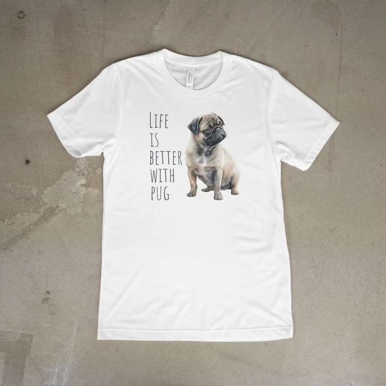 Life Is Better With Mops T-shirt