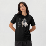 Life Is Better With Mops T-shirt