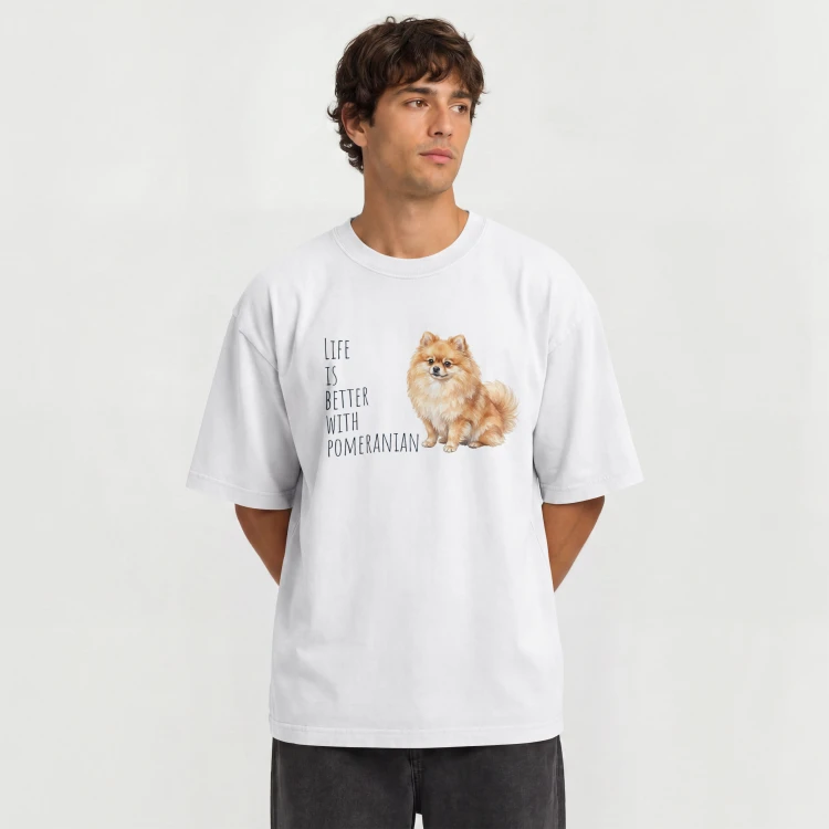 Life Is Better With Szpic Miniaturowy T-shirt