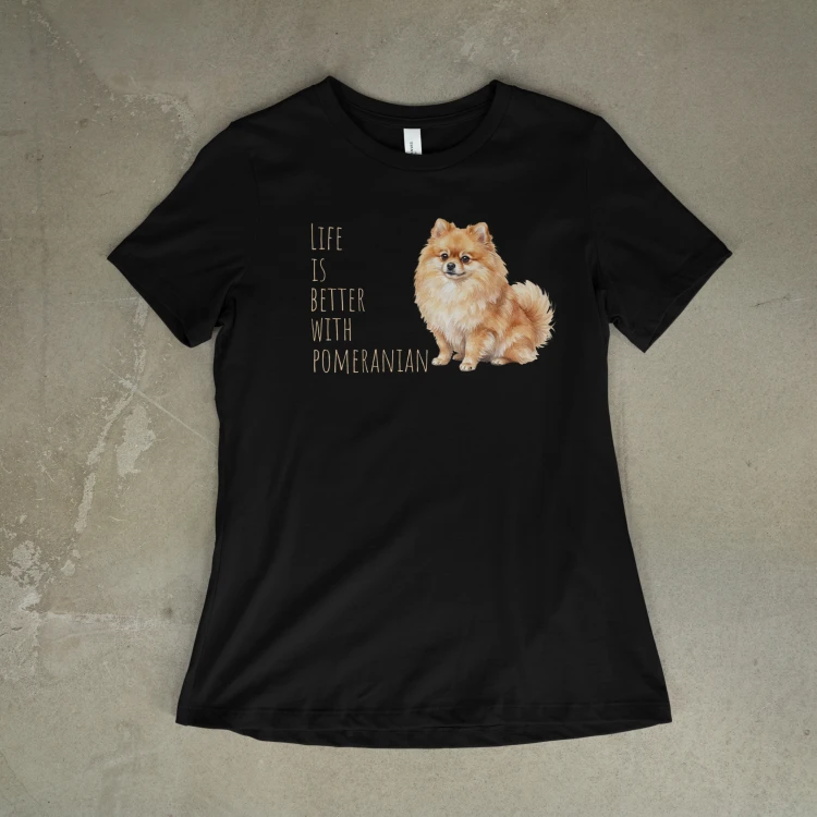 Life Is Better With Szpic Miniaturowy T-shirt