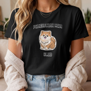Szpic Miniaturowy Mom Club T-shirt