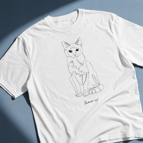 Syjamski Outline T-shirt