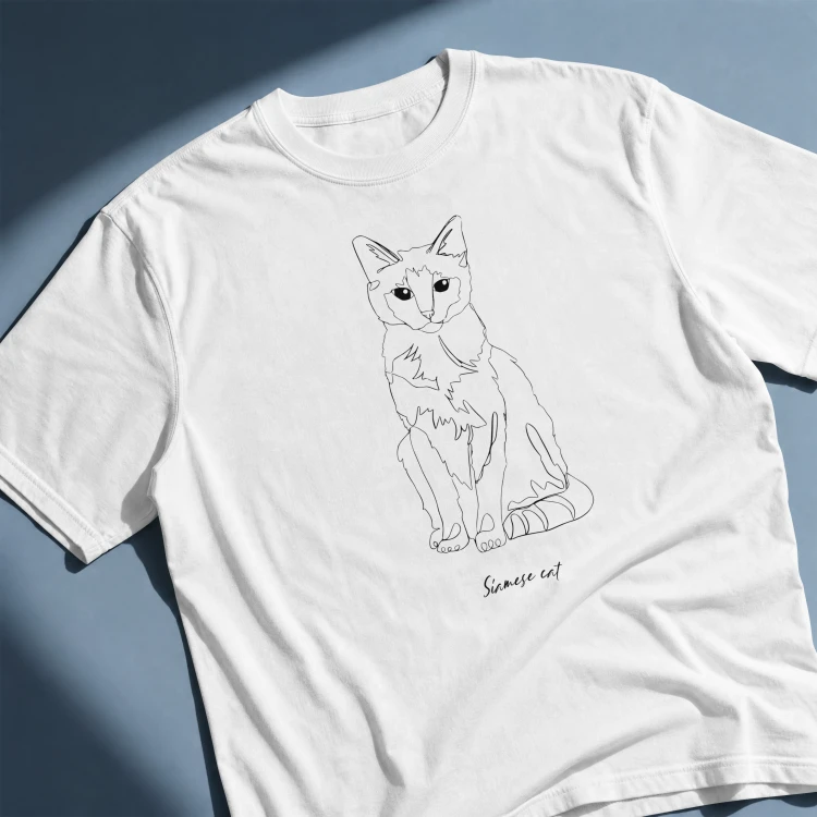 Syjamski Outline T-shirt